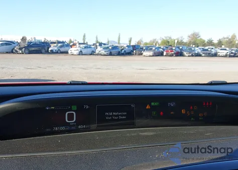 2021 Toyota Prius Le from USA, damaged, VIN JTDKAMFU2M3145620